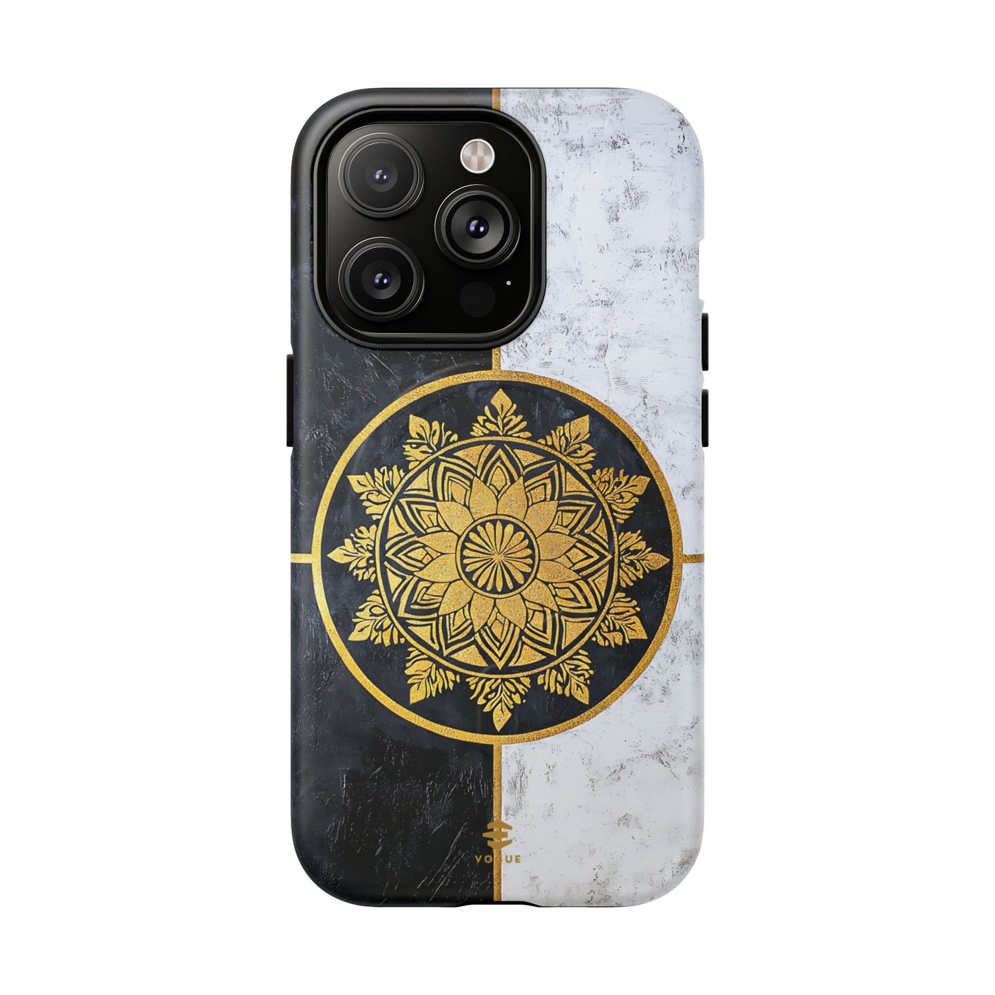 Gold Mandala MagSafe iPhone Case