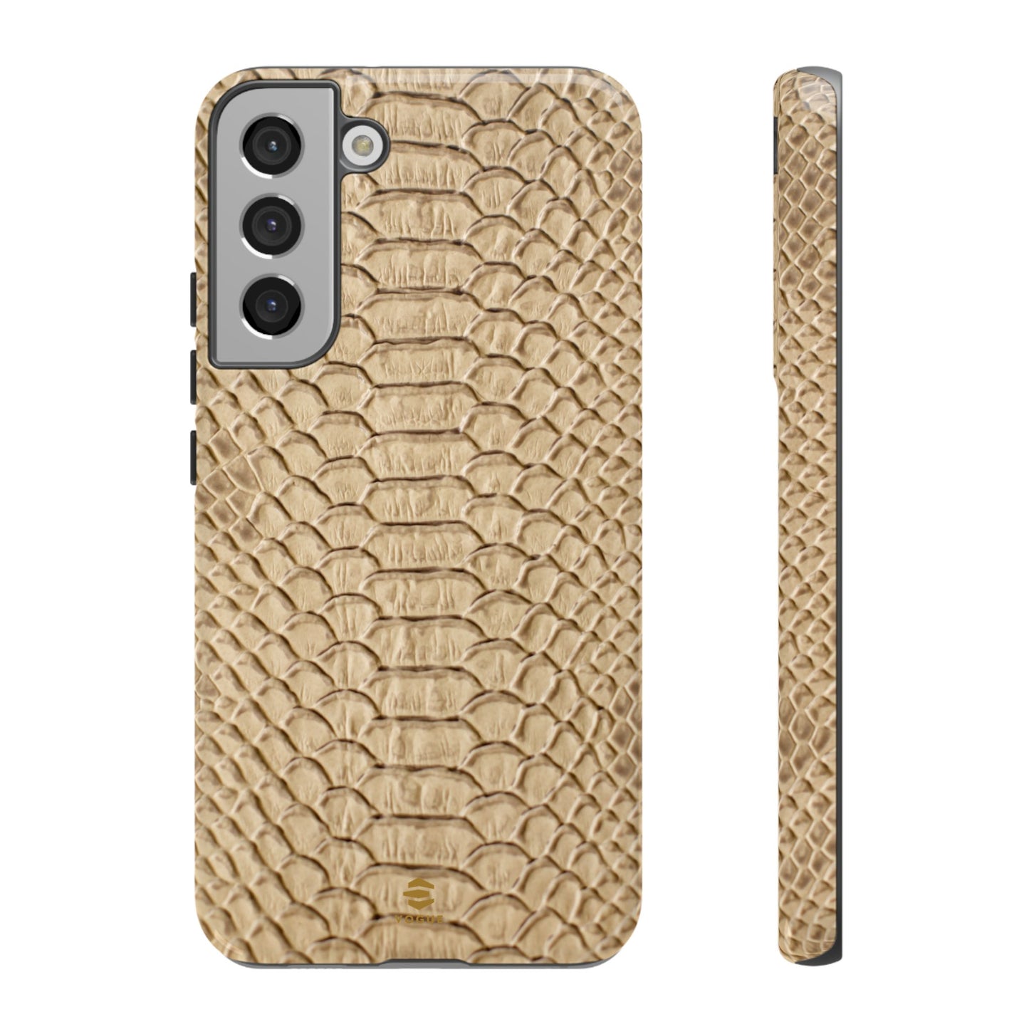 Funda Samsung con diseño de piel de serpiente