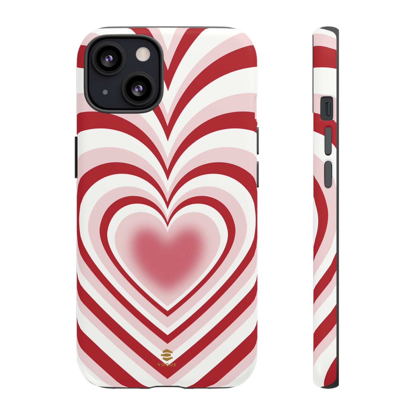 Red Hearts Design - Phone Case, Love, Valentine's Day Gift for Her