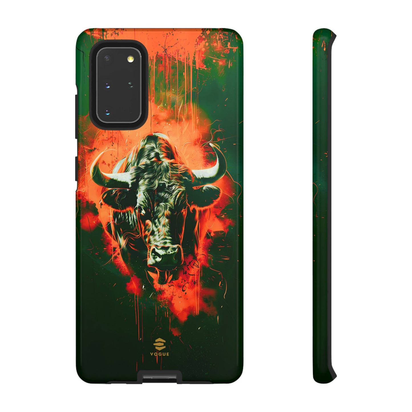 Green Bull Samsung Galaxy Tough Case