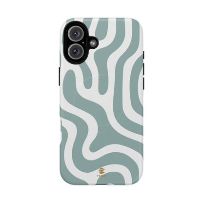 Crazy Abstract Lines MagSafe iPhone Case