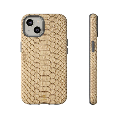 Beige Hiss iPhone Case