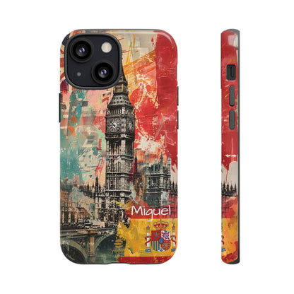 Custom Spanish in London iPhone Case