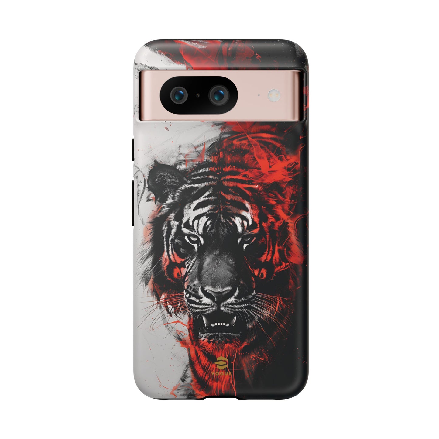 Estuche de Google con diseño de tigre