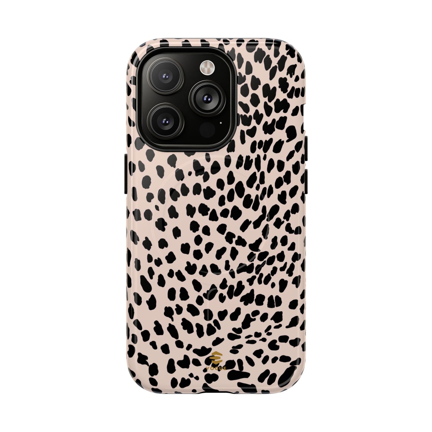 Beige Animal Print MagSafe iPhone Case