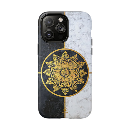 Gold Mandala MagSafe iPhone Case