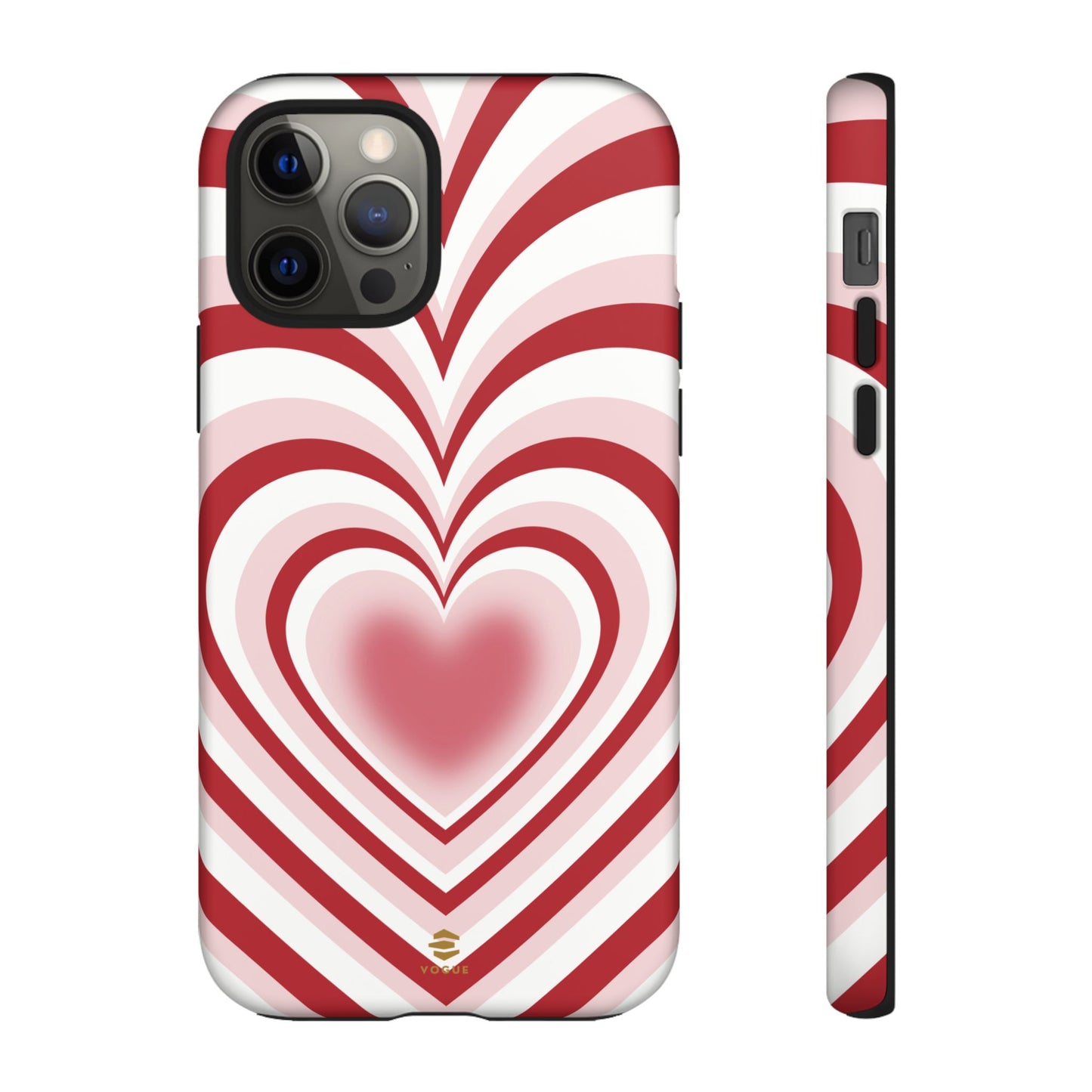 Red Hearts Design - Phone Case, Love, Valentine's Day Gift for Her