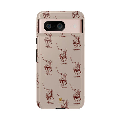 Polo Player Brown Google Pixel Case