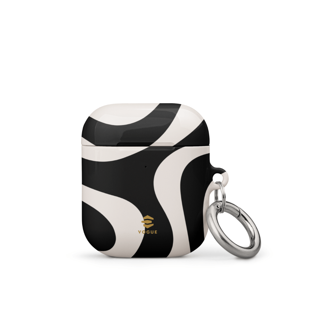 Black Swirl AirPod Case