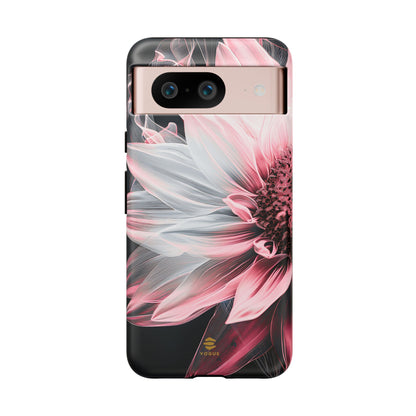 Pink Sunflower Google Pixel Tough Case