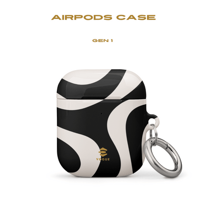 Black Swirl AirPod Case