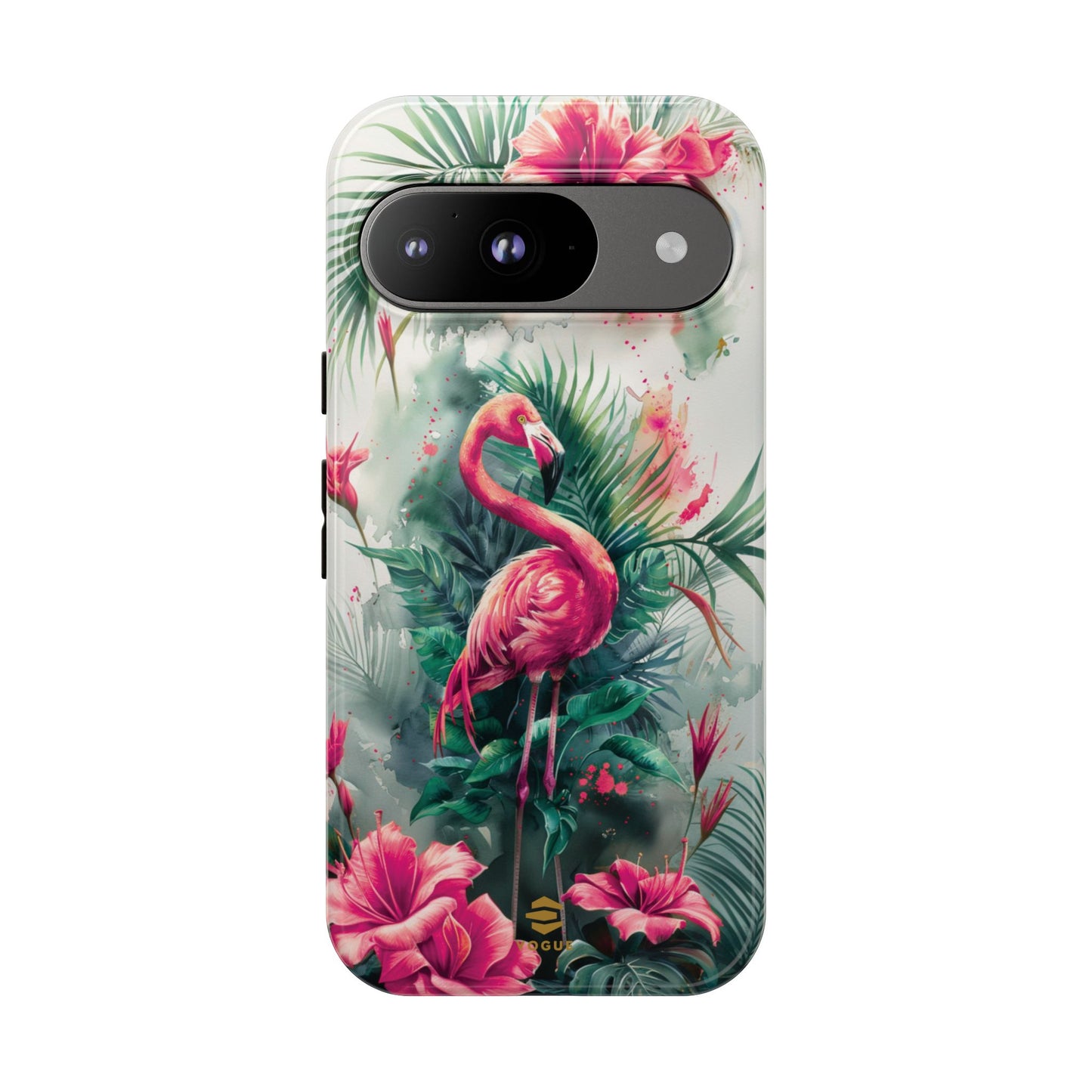 Flamingo Pink Tough Phone Case Pixel