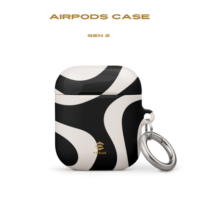 Black Swirl AirPod Case