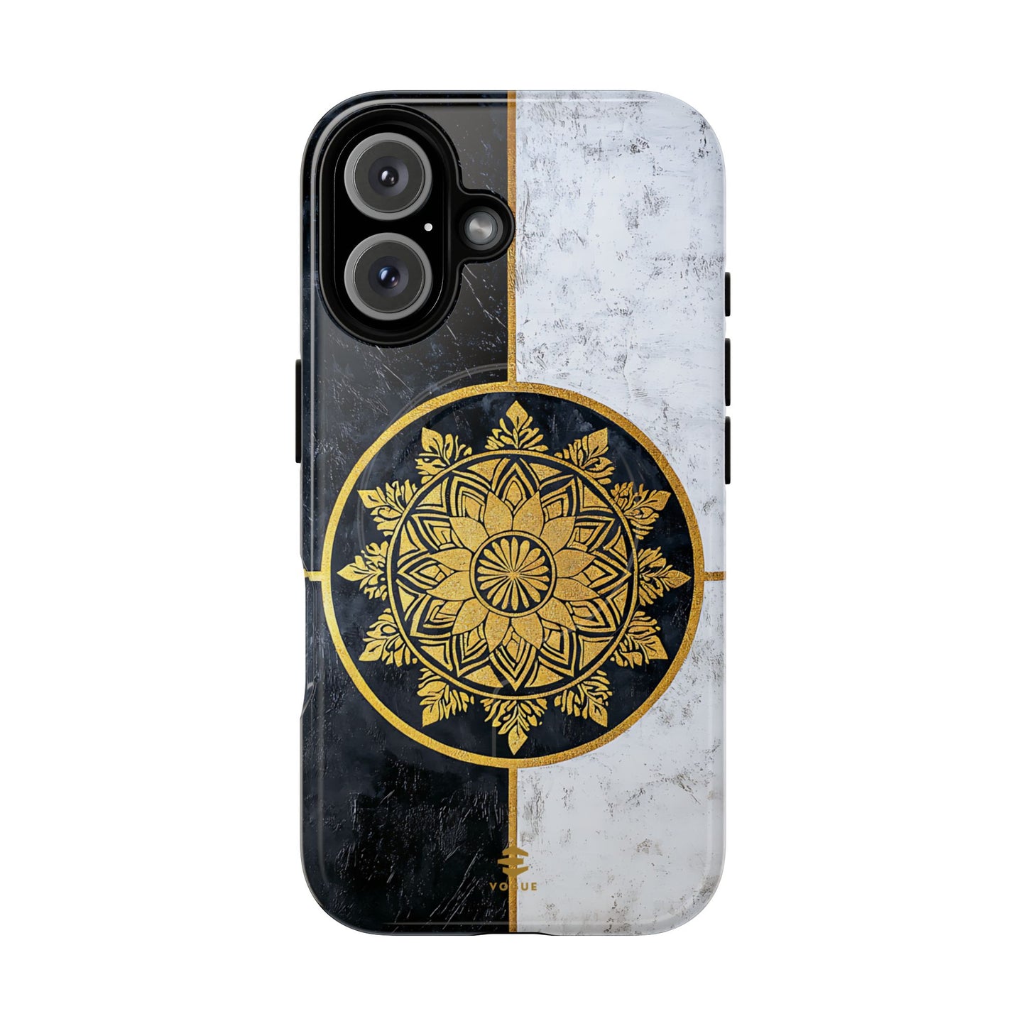 Gold Mandala MagSafe iPhone Case