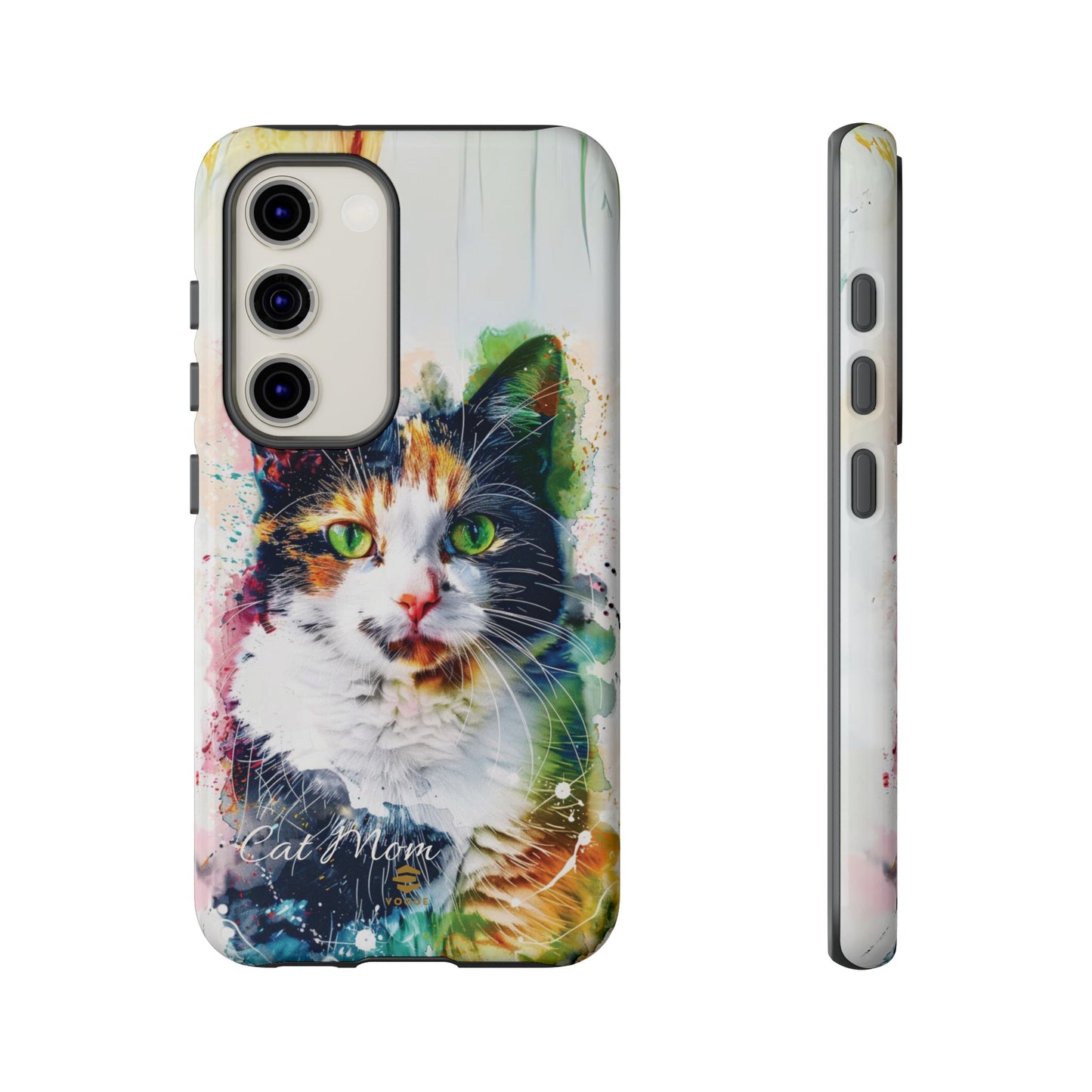 Custom Cat Mom Samsung Galaxy Tough Case