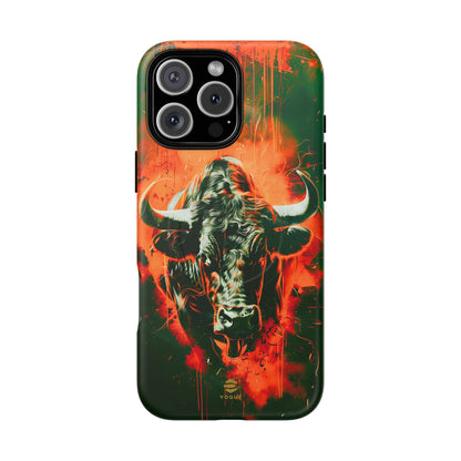 Green Bull MagSafe iPhone Case