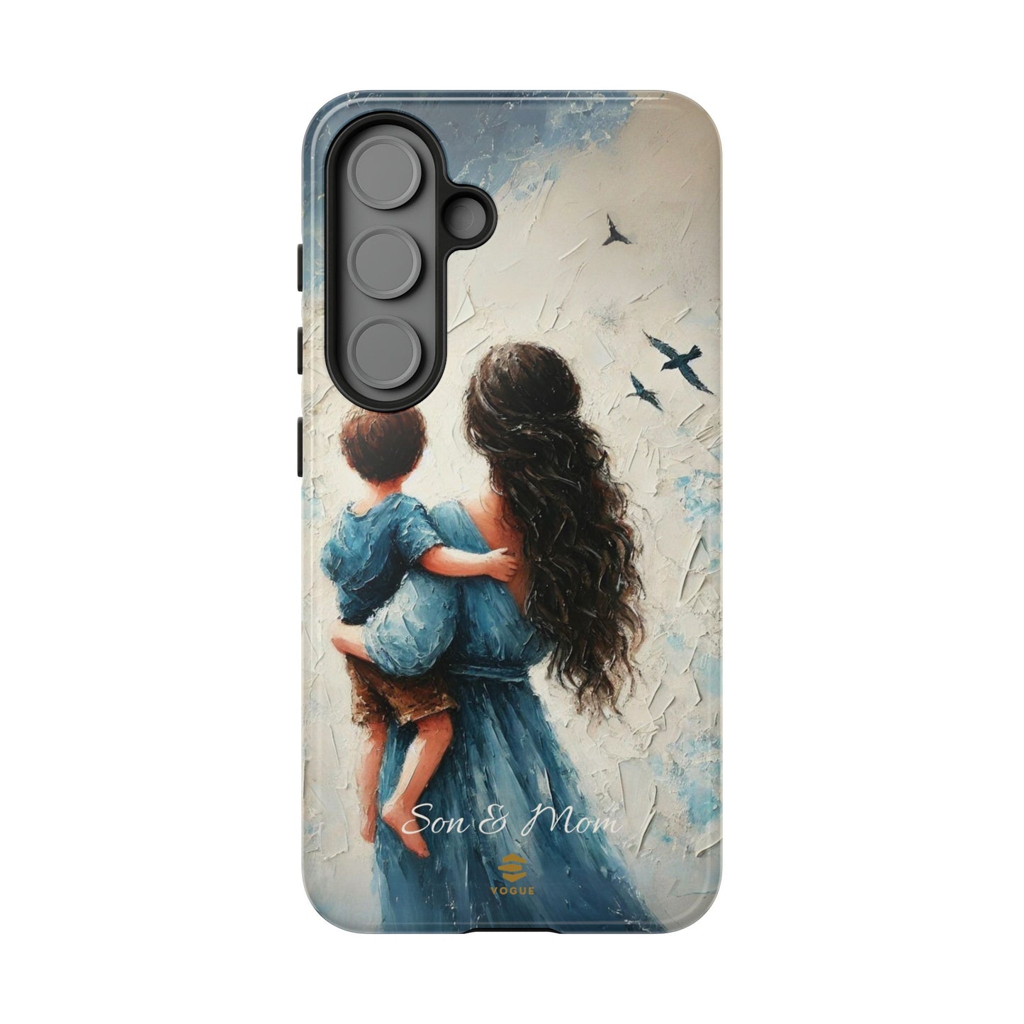 Custom Son & Mom Samsung Galaxy Tough Phone Case