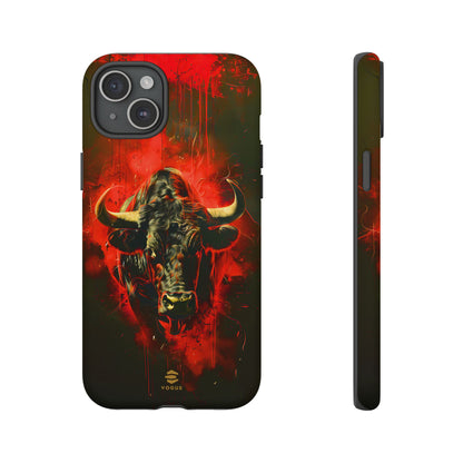 Bull Black iPhone Tough case