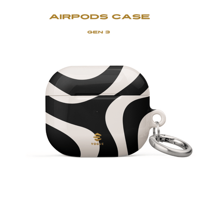 Black Swirl AirPod Case