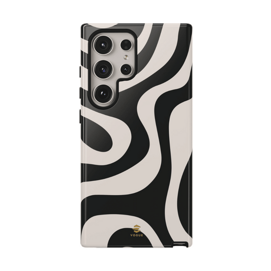 Black Swirl Samsung Galaxy Case