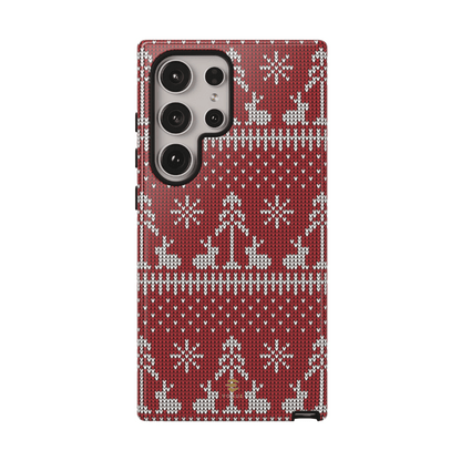 Red Xmas Samsung Galaxy case