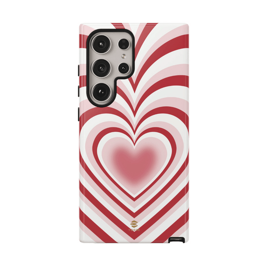 Red Hearts Design - Phone Case, Love, Valentine's Day Gift for Her