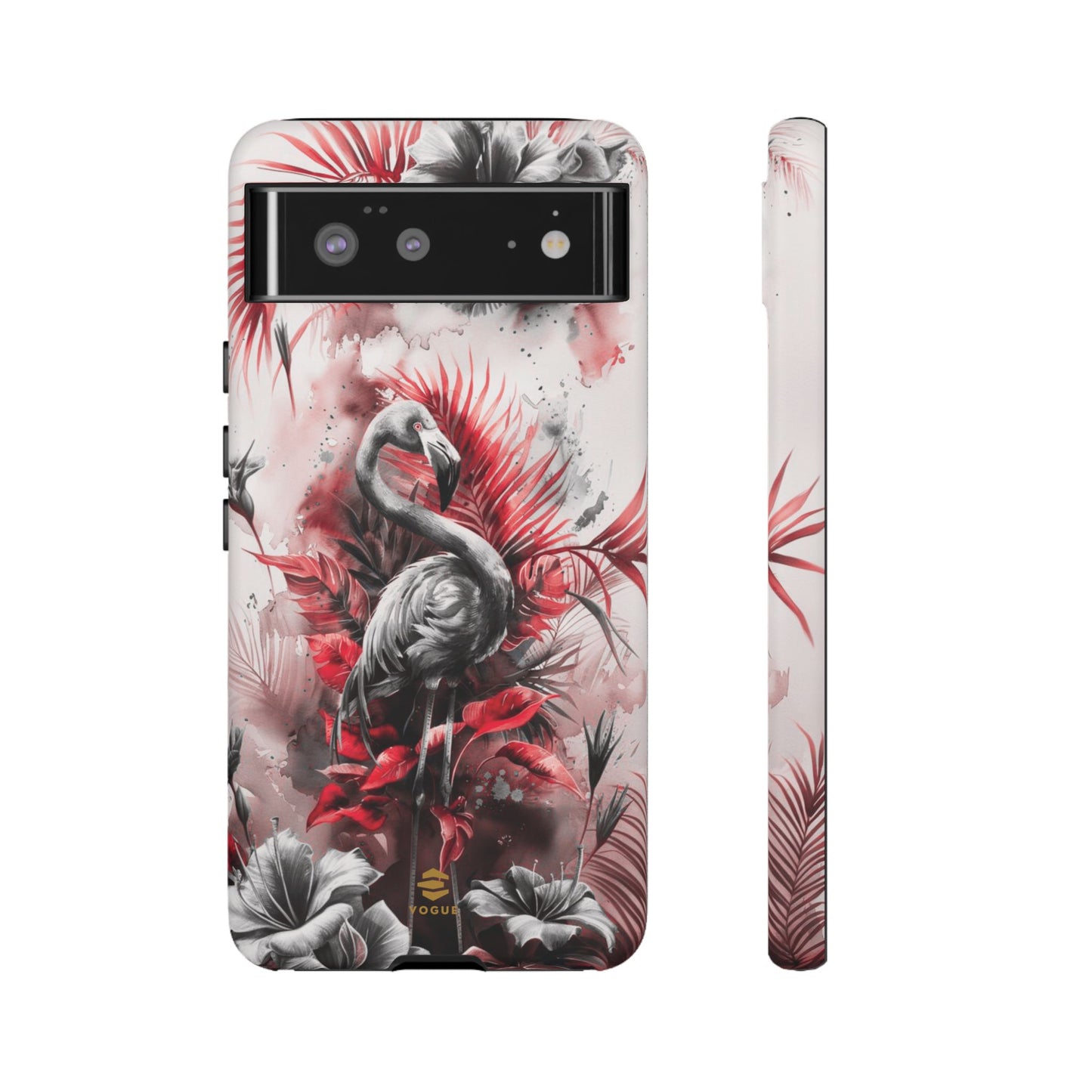 Flamingo Tropical Design Tough Phone Case Pixel