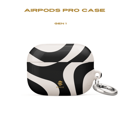 Black Swirl AirPod Case