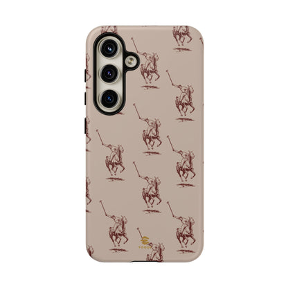 Polo Player Brown Samsung Case