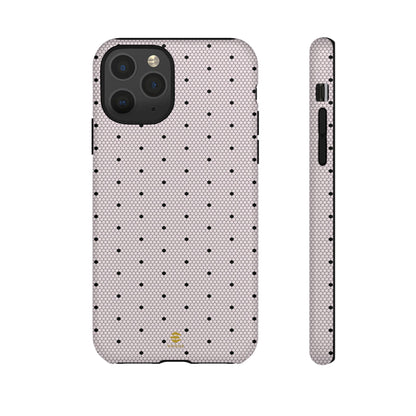 Funda para iPhone Allure con encaje color piel