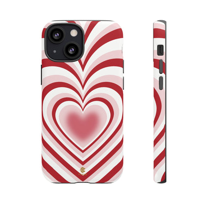 Red Hearts Design - Phone Case, Love, Valentine's Day Gift for Her