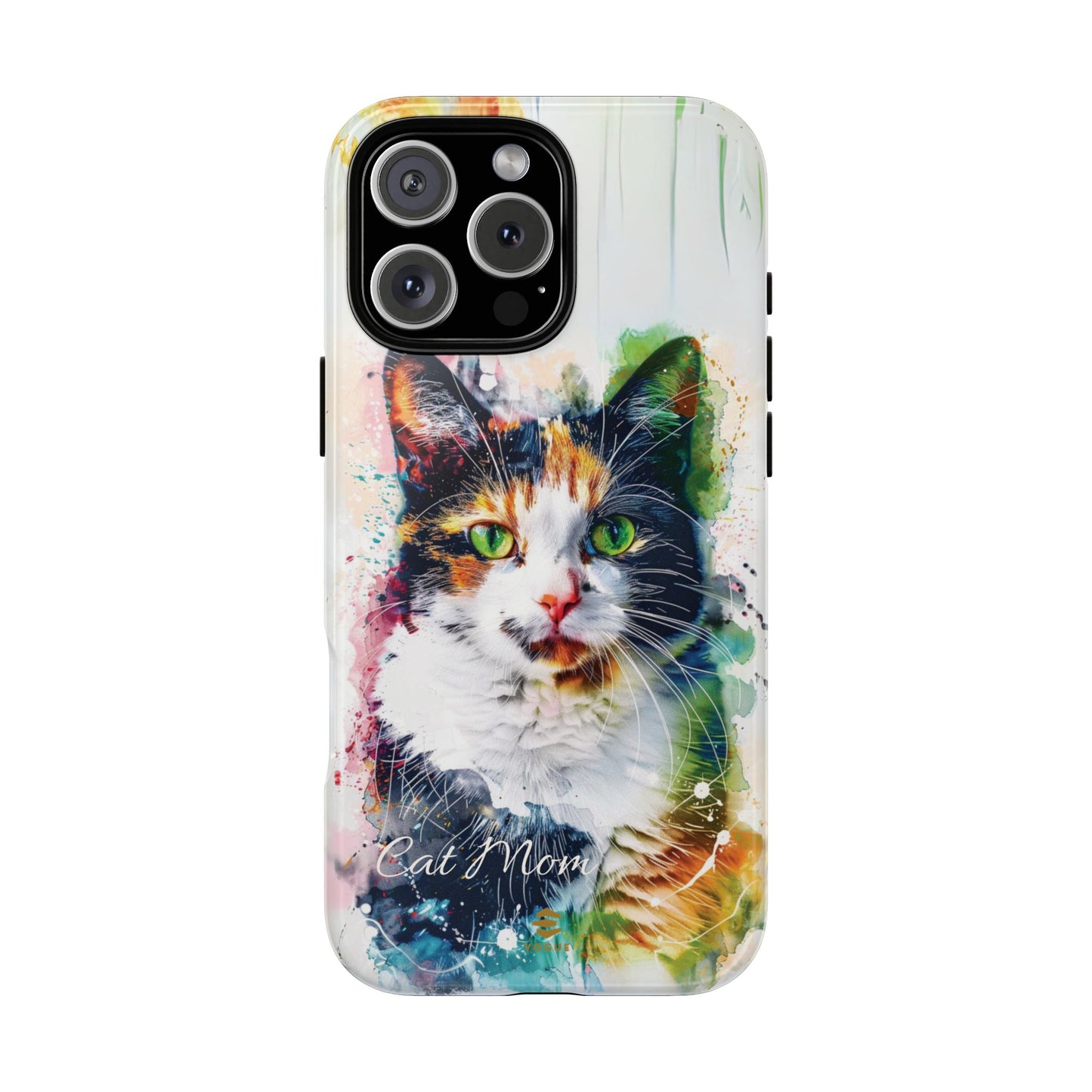 Custom Cat Mom iPhone Tough Case