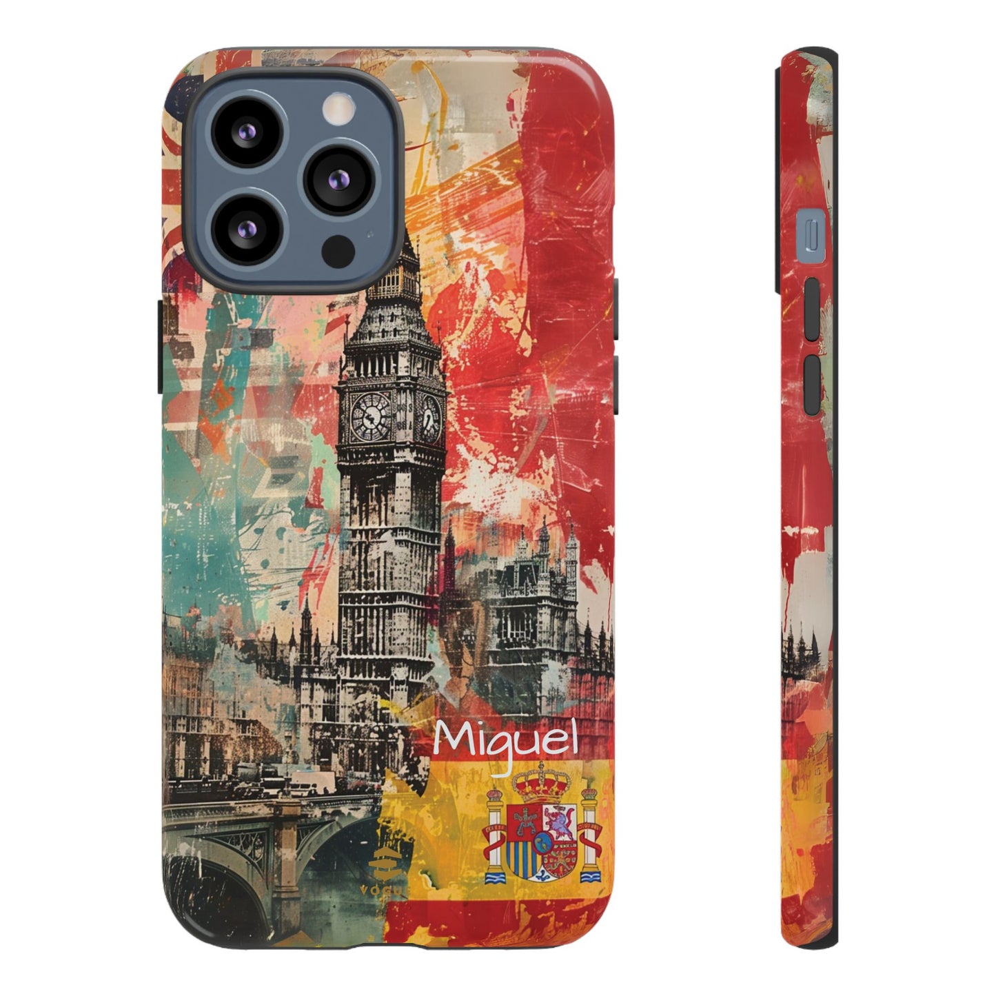 Custom Spanish in London iPhone Case