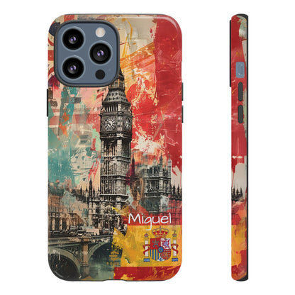 Custom Spanish in London iPhone Case