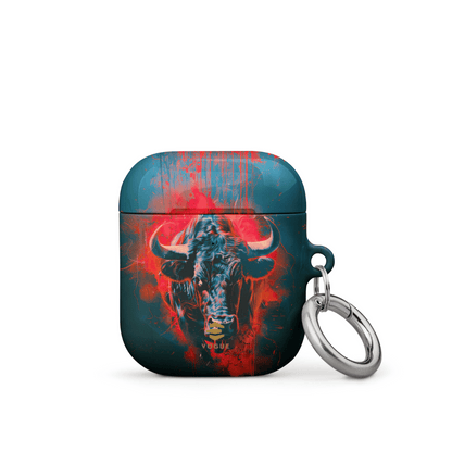 Bull Teal AirPod Case