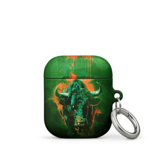 Green Bull AirPod Case