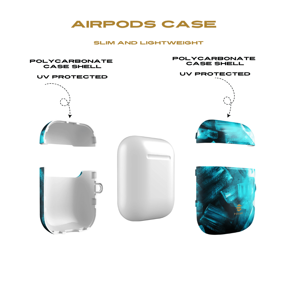 The Sea Azure AirPod Case