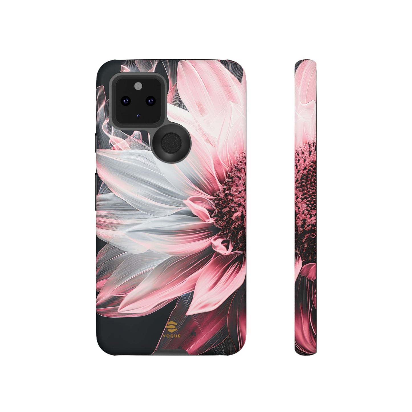 Pink Sunflower Google Pixel Tough Case