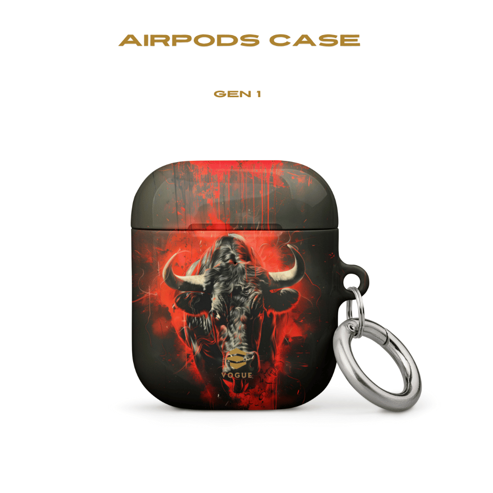 Bull Black AirPod Case