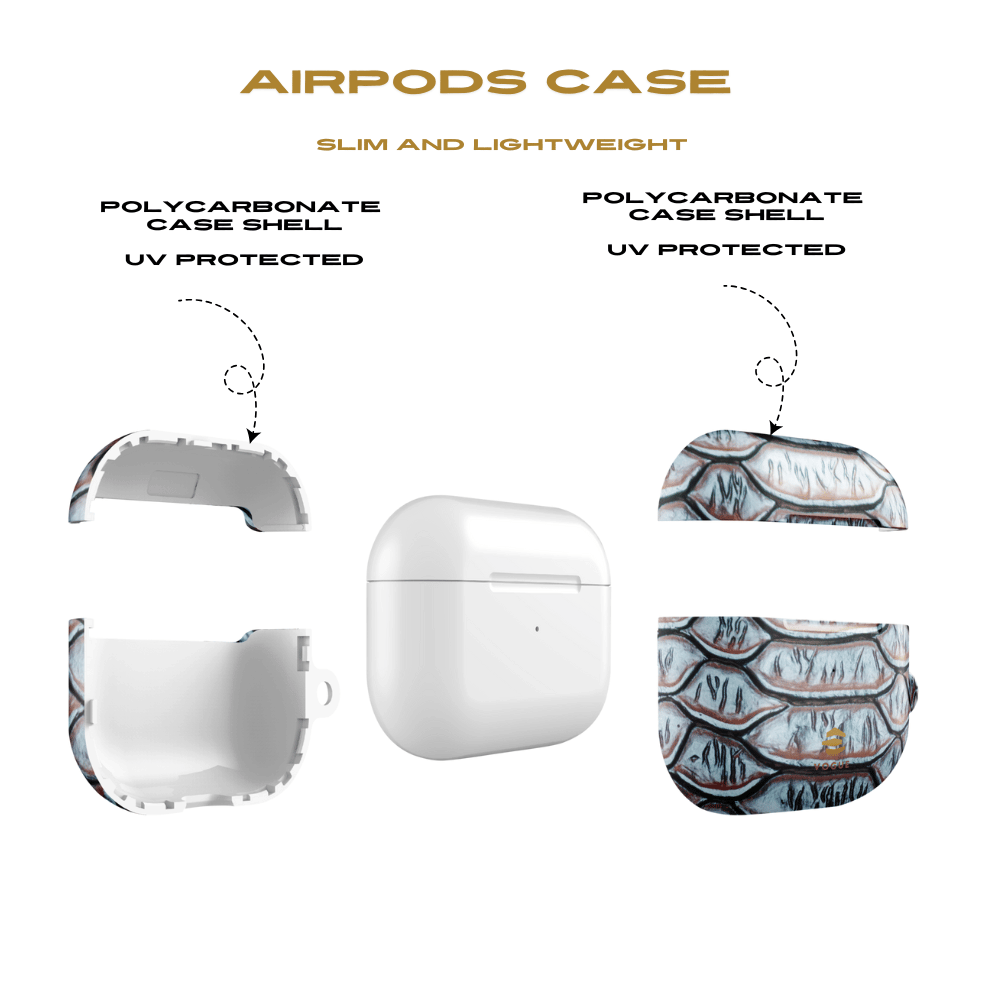 Blue Hiss AirPod Case