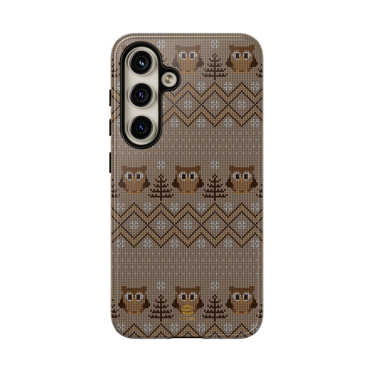 Owl Xmas Jumper Samsung Galaxy Case