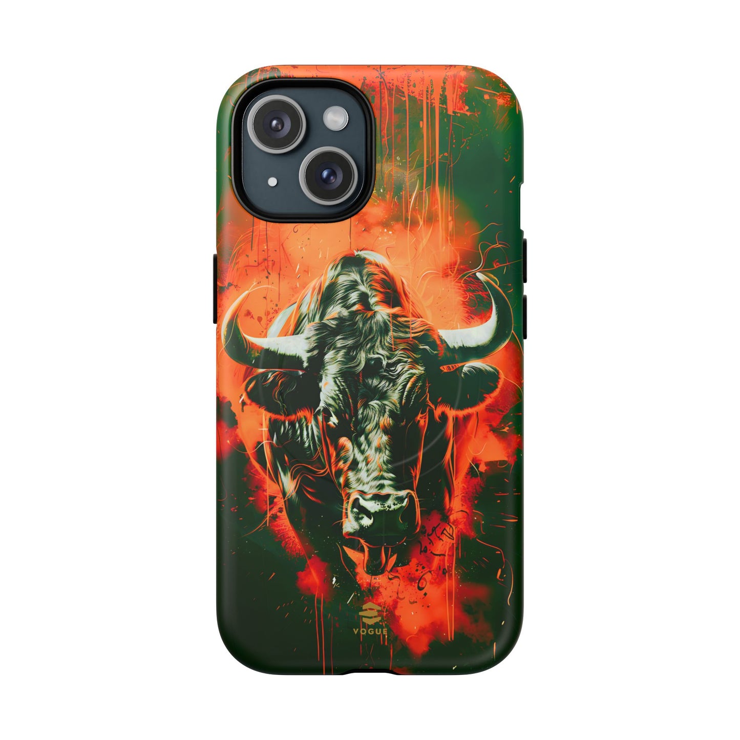 Green Bull MagSafe iPhone Case