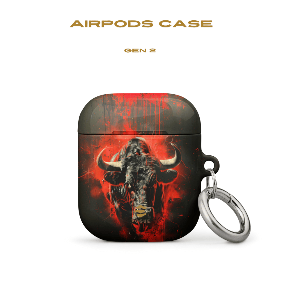 Bull Black AirPod Case