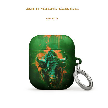 Green Bull AirPod Case