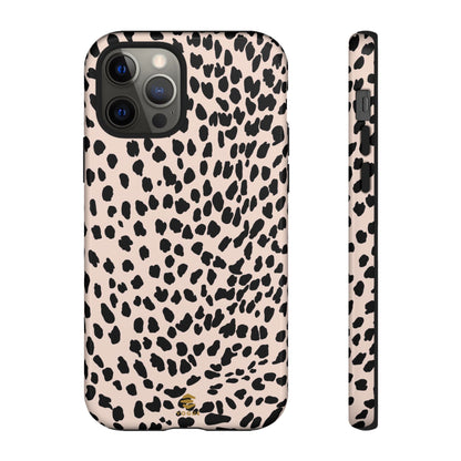 Funda para iPhone con estampado animal nude