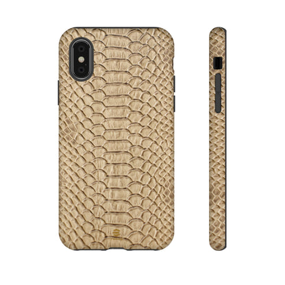 Beige Hiss iPhone Case