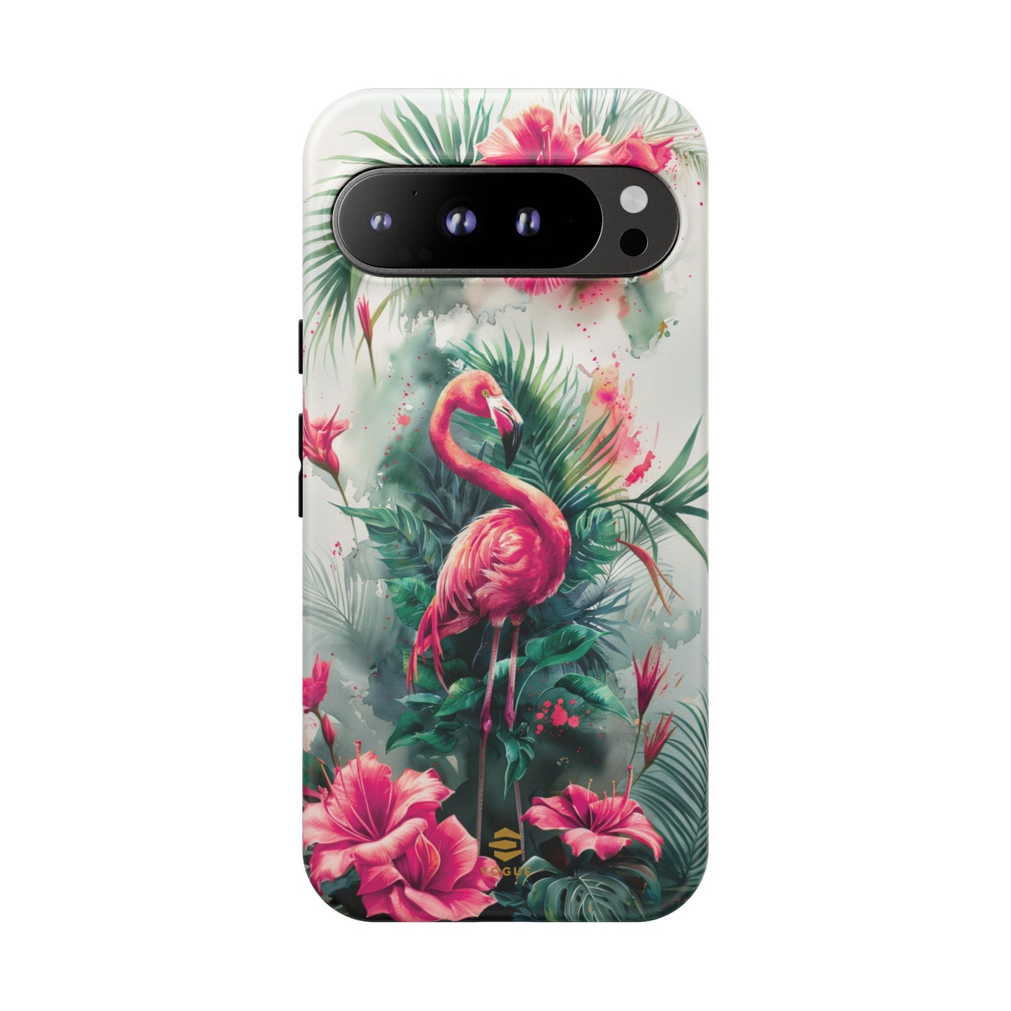 Flamingo Pink Tough Phone Case Pixel