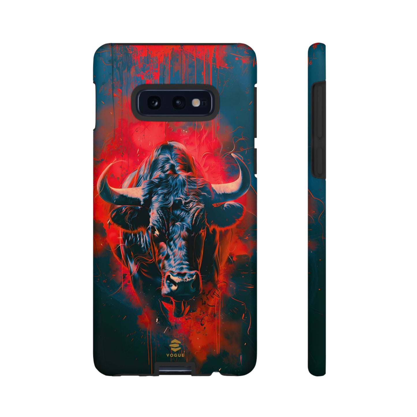 Bull Teal  Samsung Galaxy phone case