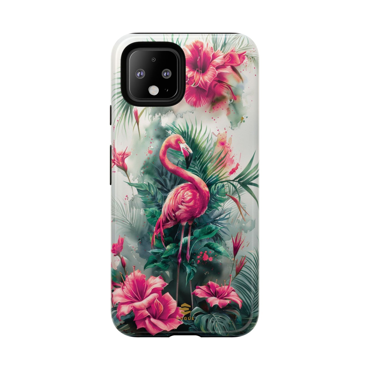 Flamingo Pink Tough Phone Case Pixel
