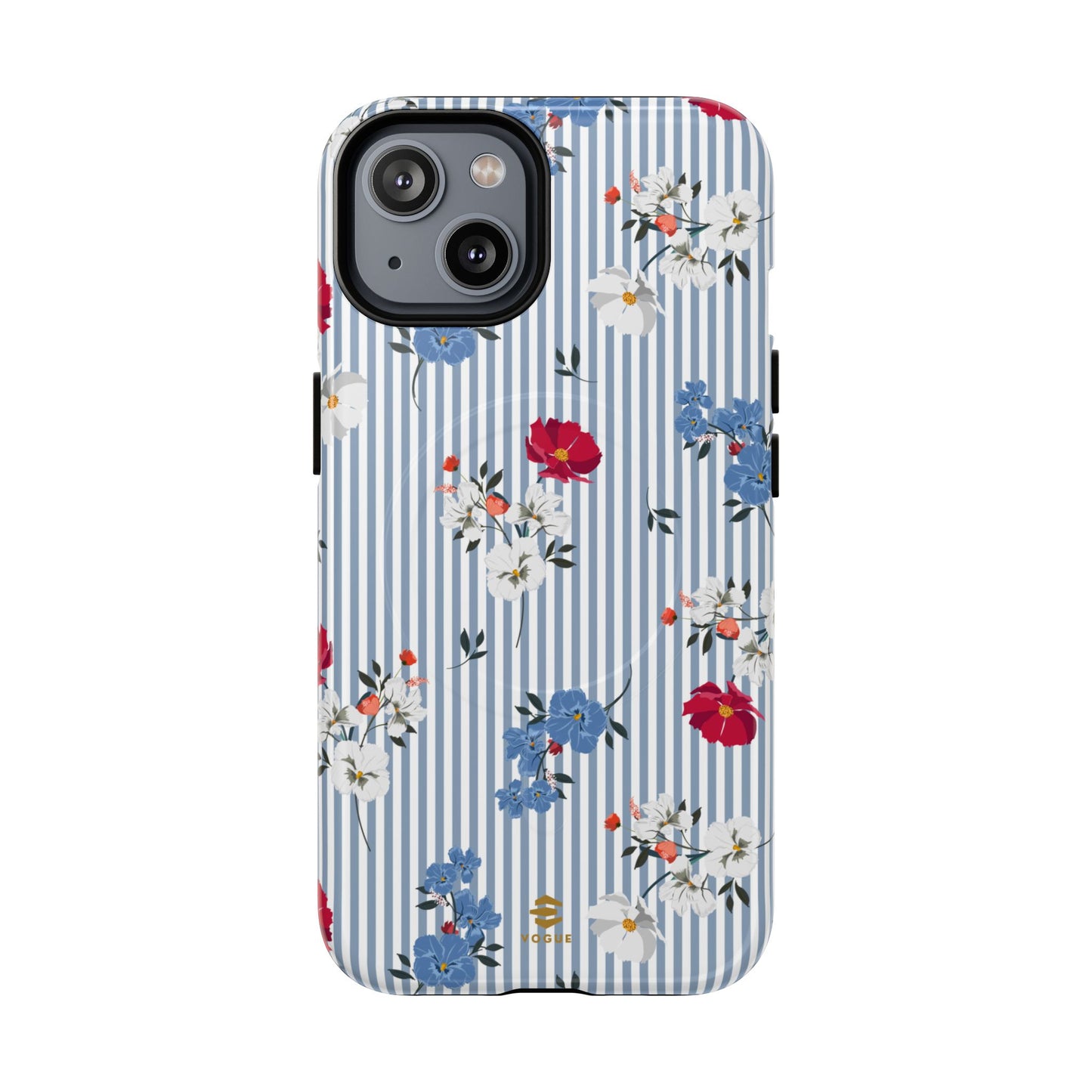 Denim Bouquet MagSafe iPhone Case